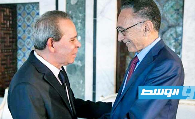 الحويج يلتقي رئيس الحكومة التونسي الجديد ويبحث معه ملفات التعاون التجاري