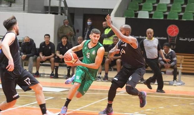 الأهلي طرابلس والاتحاد في نهائي كأس المنطقة الغربية لكرة السلة