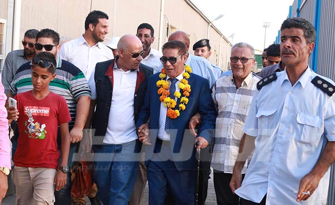 صالح الأبيض يعود إلى ليبيا بعد رحلة علاج في القاهرة، 7 أغسطس 2018 (خاص لـ بوابة الوسط)
