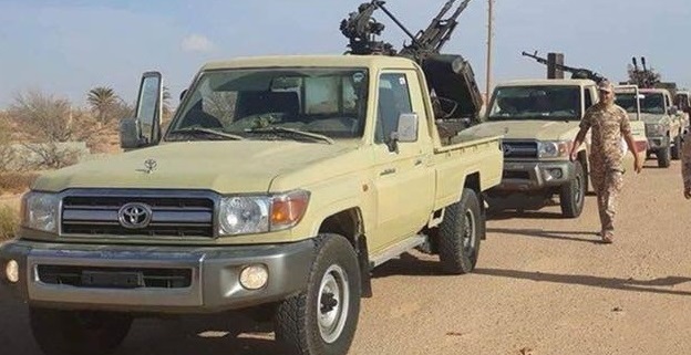 مصدر عسكري: وصول سيارات وآليات مسلحة قادمة من مصراتة إلى سرت
