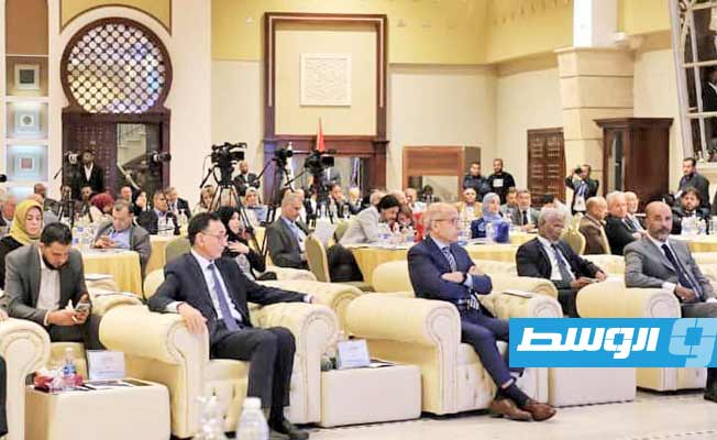 مؤتمر مكافحة الفساد في طرابلس، الثلاثاء 15 نوفمبر 2022. (مصرف ليبيا المركزي)