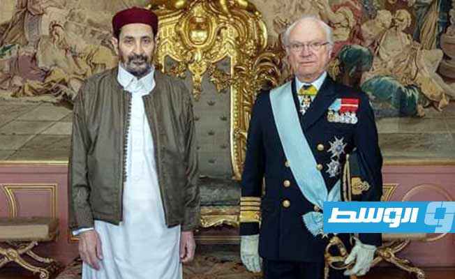 سفير ليبيا يقدم أوراق اعتماده لملك السويد