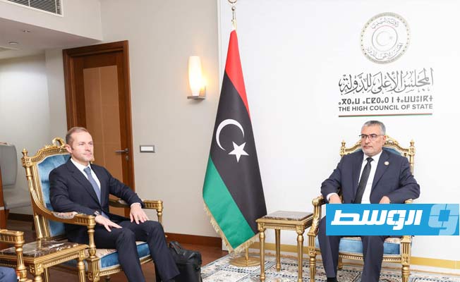 وضع غزة والانتخابات الليبية في مناقشات تكالة مع المبعوث الفرنسي