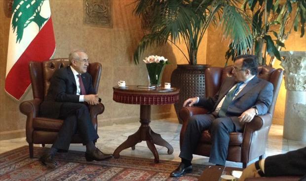 وزير الخارجية المصري يبدأ جولة مباحثات مع الجانب اللبناني