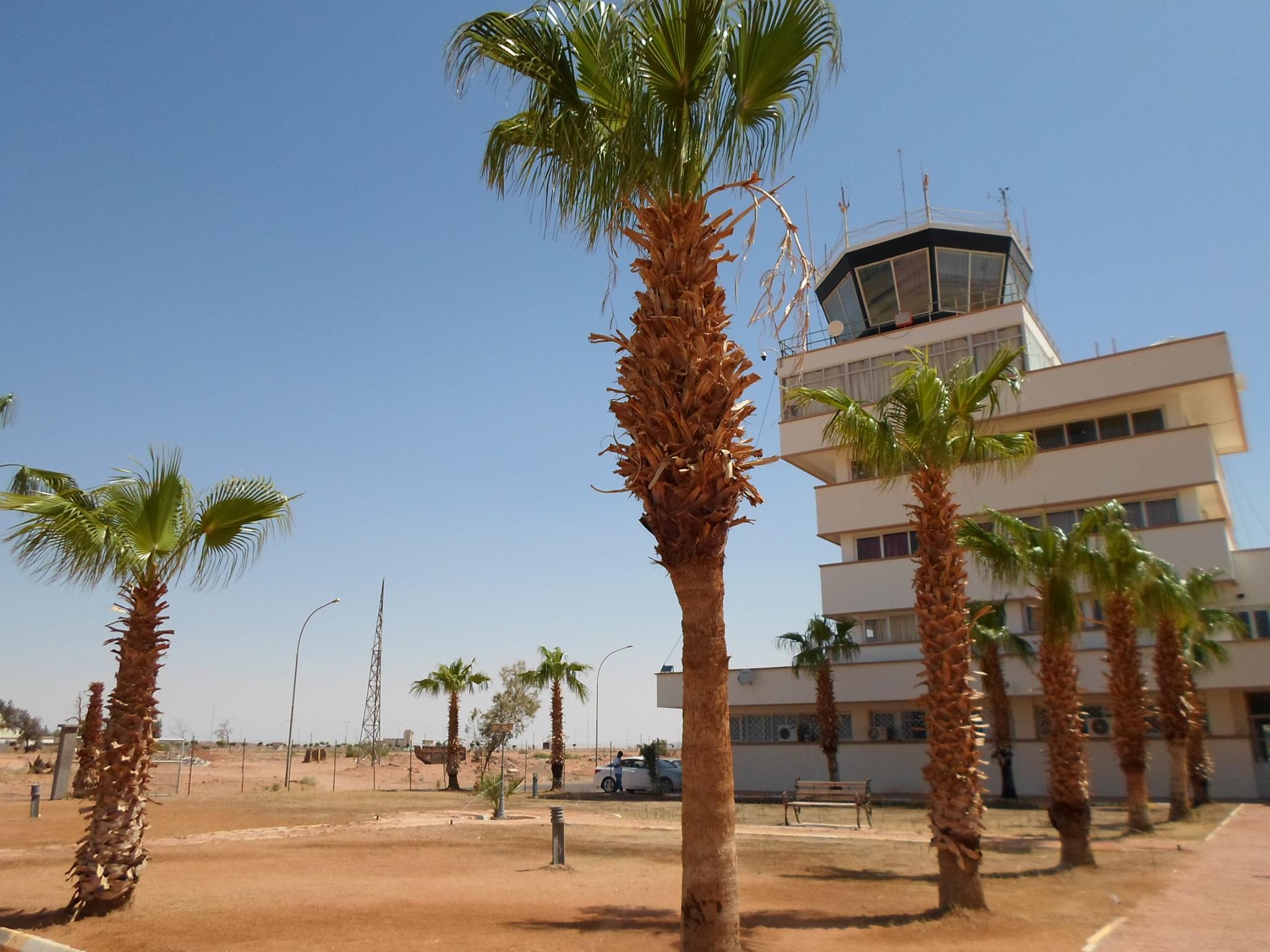 بالصور: مطار سبها جاهز للعمل
