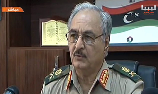 حفتر: الجيش بصدد مقاضاة المفتي
