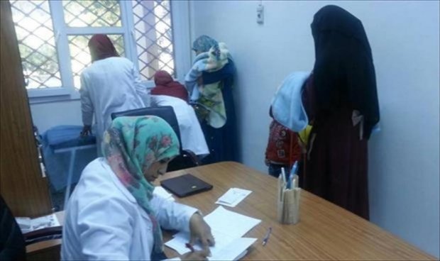 جولات لمتابعة تطعيم الأطفال في بنغازي