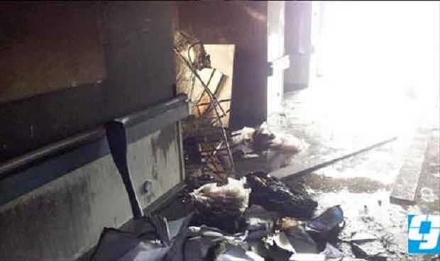ننشر تقرير تقييم حريق مركز بنغازي الطبي