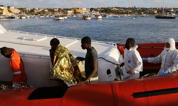 مفوضية اللاجئين: وفاة 300 مهاجر أثناء محاولة العبور من ليبيا إلى إيطاليا
