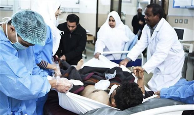 مستشفى بوهديمة الميداني ببنغازي يقدم خدماته للمواطنين رغم الاشتباكات