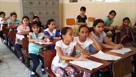 بالصور: انطلاق اختبارات التقييم لتلاميذ الصف الأول والثاني والثالث الابتدائي في بنغازي