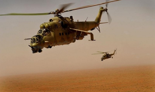الجزائر تعزز حراسة حدودها بطائرات حربية ومروحيات روسية