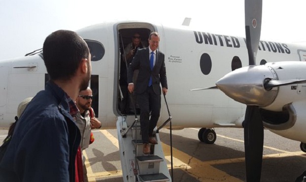 بالصور: كوبلر يصل العاصمة طرابلس