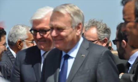 وزيرا خارجية فرنسا وألمانيا يصلان طرابلس للقاء «السراج»