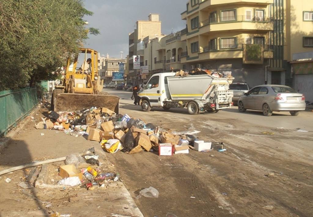 تقليص حملات النظافة في بنغازي