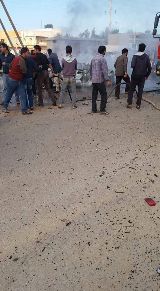 سيارة مفخخة تستهدف رتل وكيل «داخلية الوفاق» فرج قعيم في بنغازي