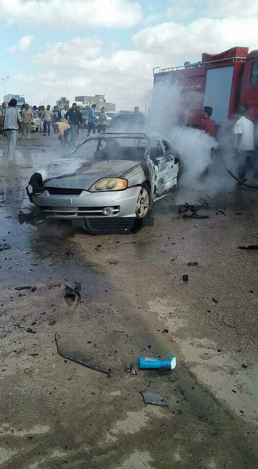 سيارة مفخخة تستهدف رتل وكيل «داخلية الوفاق» فرج قعيم في بنغازي