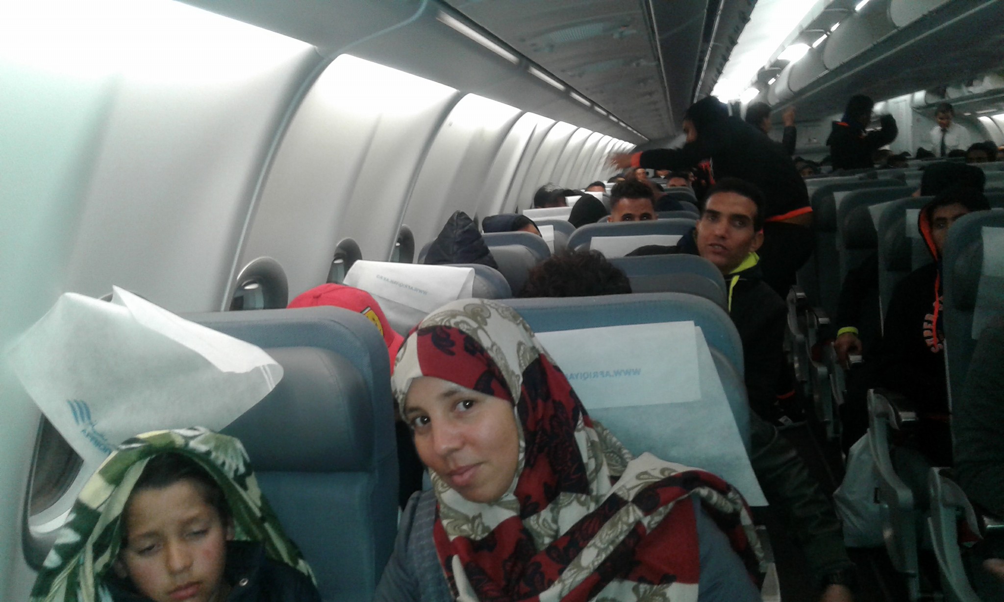 آخر إجراء مع مهاجرين مغاربة قبل مغادرتهم ليبيا