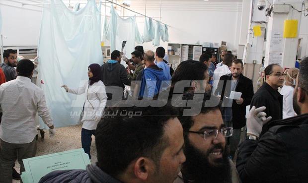 بالأسماء: الإحصائية النهائية لمصابي تفجير بنغازي في مستشفى الجلاء