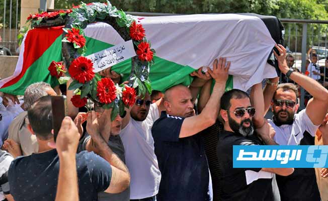 وصول جثمان شيرين أبوعاقلة إلى القدس الشرقية تمهيدا لدفنها