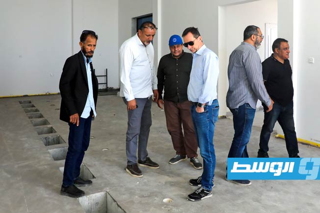 Delegation from Germany's Siemens inspects the needs of the electricity network in Benghazi