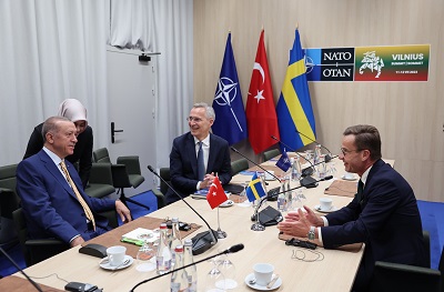 ستولتنبرغ: إردوغان وافق على انضمام السويد إلى حلف شمال الأطلسي