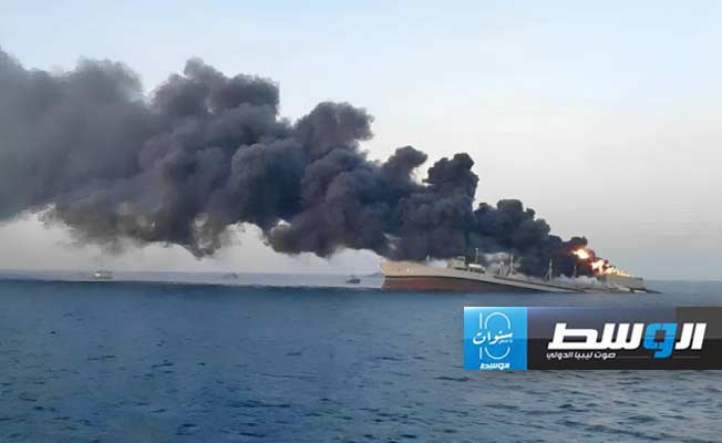 هيئة بريطانية: إطلاق صاروخين نحو سفينة جنوب الحديدة اليمنية