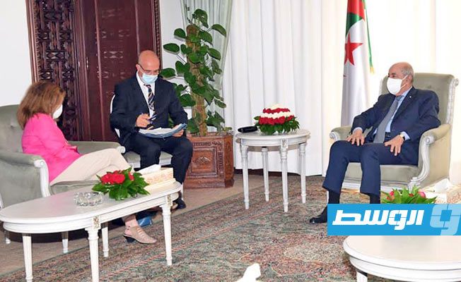 خلال استقبال تبون لوليامز.. الجزائر تستعجل الحل السياسي في ليبيا
