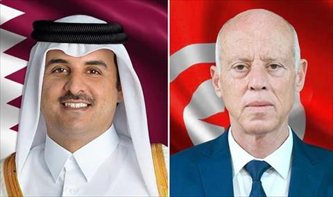 قيس سعيد: الأوضاع السياسية في تونس لن تقف حائلا أمام تطوير العلاقات مع قطر