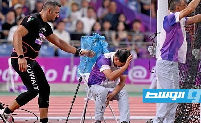 لاعب كويتي يصيب حكمًا بمطرقة حديدية خلال دورة الألعاب الآسيوية (صور)