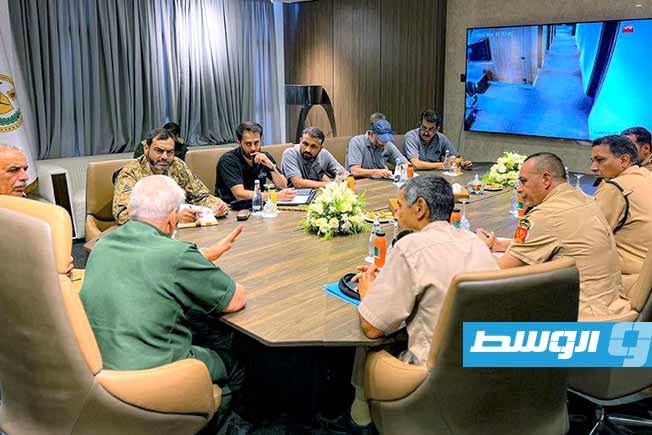 Al-Hassi Receives a Delegation from Pakistan's Armed Forces in Benghazi