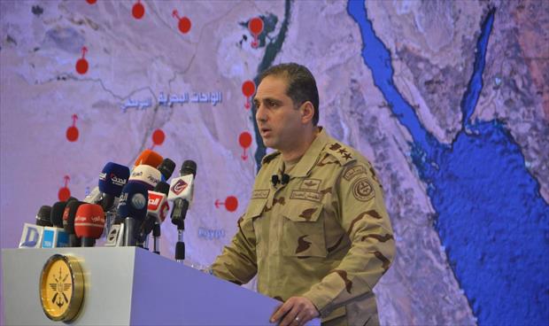 الناطق العسكرى للجيش المصري يستعرض آخر نتائج العملية الشاملة «سيناء 2018»