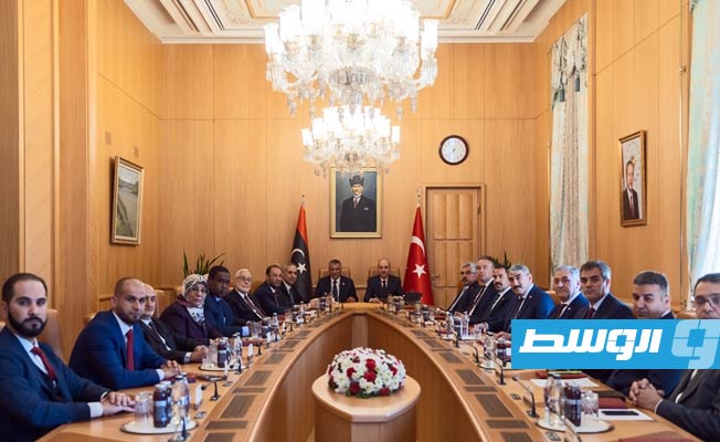 رئيس البرلمان التركي لـ«تكالة»: أنقرة تقف إلى جانب «الحكومة الشرعية» في ليبيا