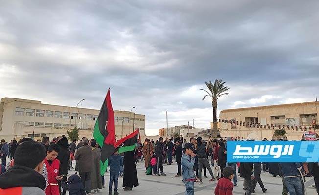 بالصور: طبرق تحتفل بالذكرى التاسعة لثورة 17 فبراير