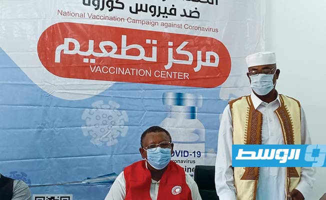 انطلاق حملة التطعيم ضد فيروس كورونا في غات