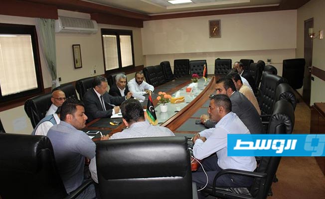 اجتماع تعليم الوفاق مع المجلس البلدي أبوسليم