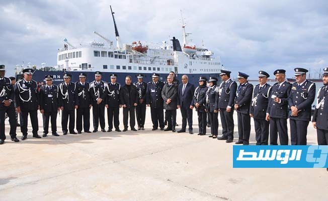 افتتاح محطة ركاب ميناء الشعاب بطرابلس وتسيير أولى الرحلات لتونس