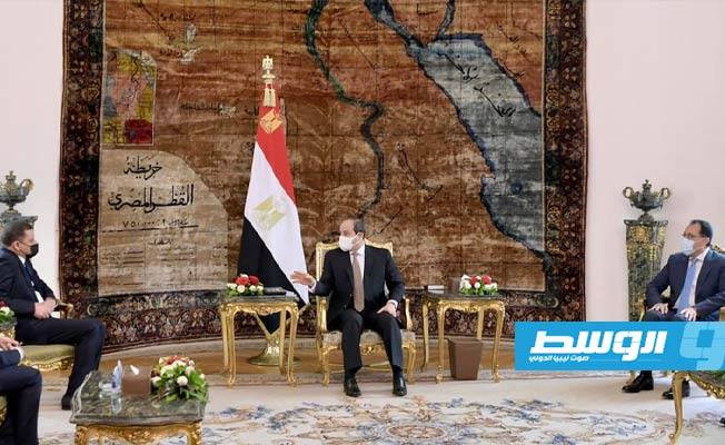 دبيبة يثمن دور مصر في دعم الحوار الليبي ويتطلع إلى بناء علاقات استراتيجية