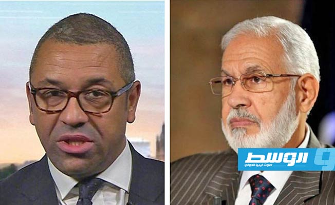 سيالة يناقش مع وزير بريطاني وقف إطلاق النار في ليبيا