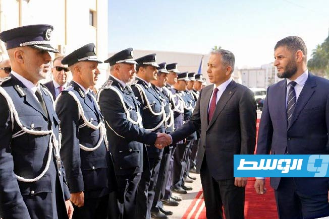 GNU Interior Minister Trabelsi receives his Turkish counterpart in Tripoli