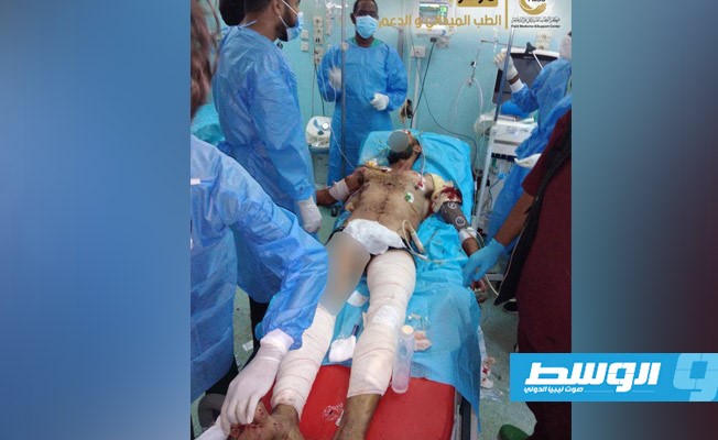 إصابة مصري نتيجة انفجار لغم أرضي في عين زارة