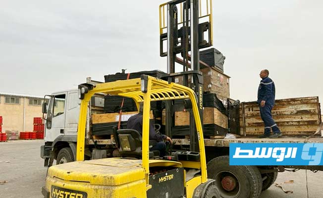 GECOL: Equipment and spare parts from GE arrives at Al-Khoms power station
