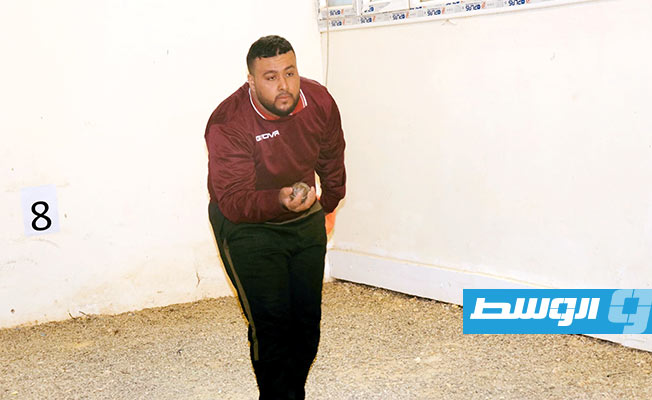 تواصل منافسات بطولة ليبيا للكرة الحديدية (صور)
