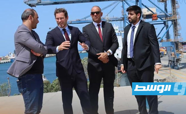 السفير الهولندي: زيارة رائعة إلى مصراتة شملت مصنع الحديد والمنطقة الحرة
