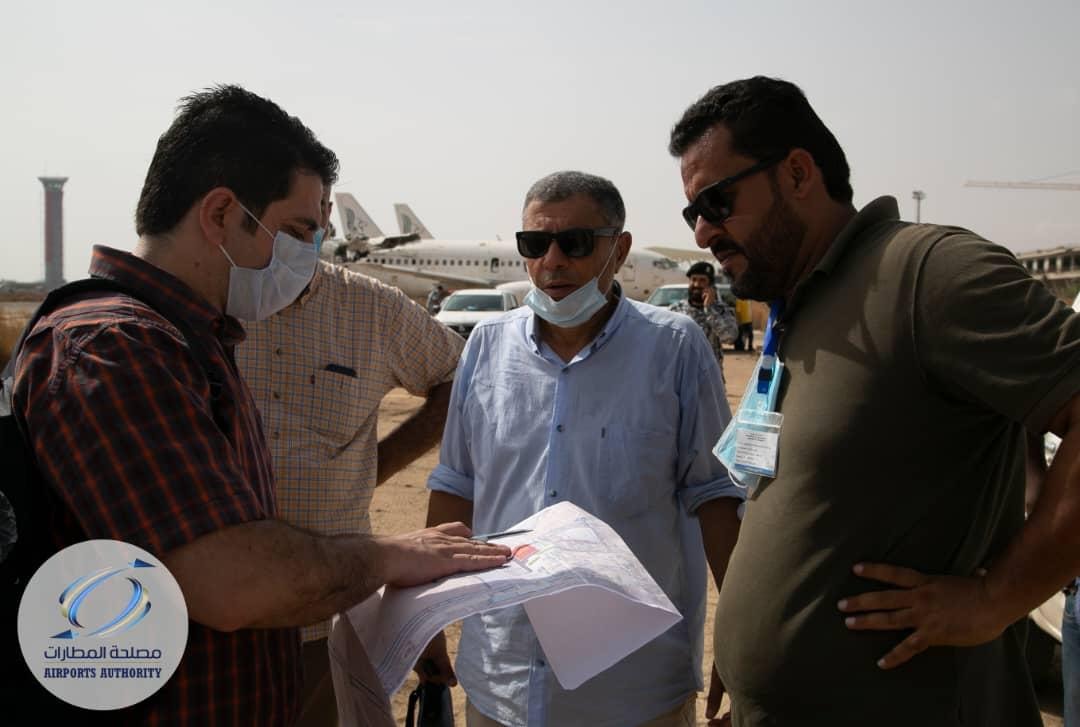 «مواصلات الوفاق» تبدأ تقييم أضرار واحتياجات مطار طرابلس الدولي