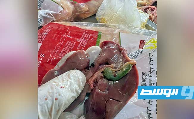 من حملة التفتيش على محال اللحوم في عين زارة، 24 مارس 2023. (مركز الرقابة على الأغذية)