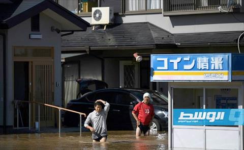 14 قتيلا ومياه تغمر البيوت جراء الإعصار هاغيبيس في اليابان