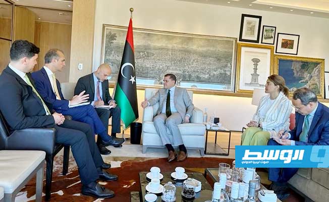 سفير إيطاليا الجديد للدبيبة: سأعمل على زيادة التأشيرات الممنوحة لليبيين