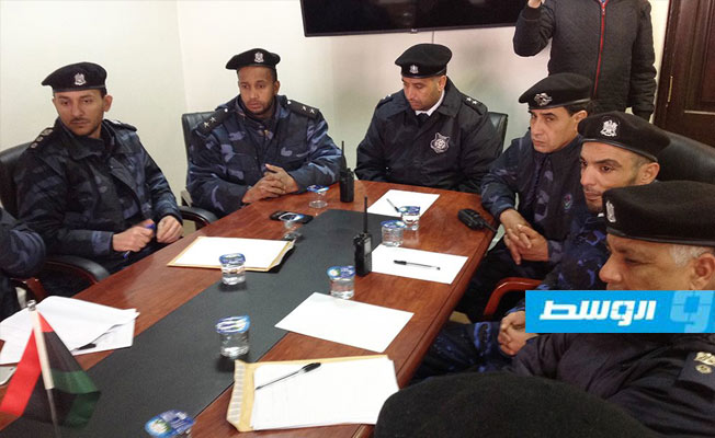 الإدارة العامة للأمن المركزي تناقش تنفيذ الخطة الأمنية رقم (3) لتأمين طرابلس