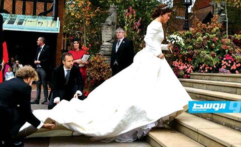 الأميرة أوجيني تغير معايير الجمال في زفافها